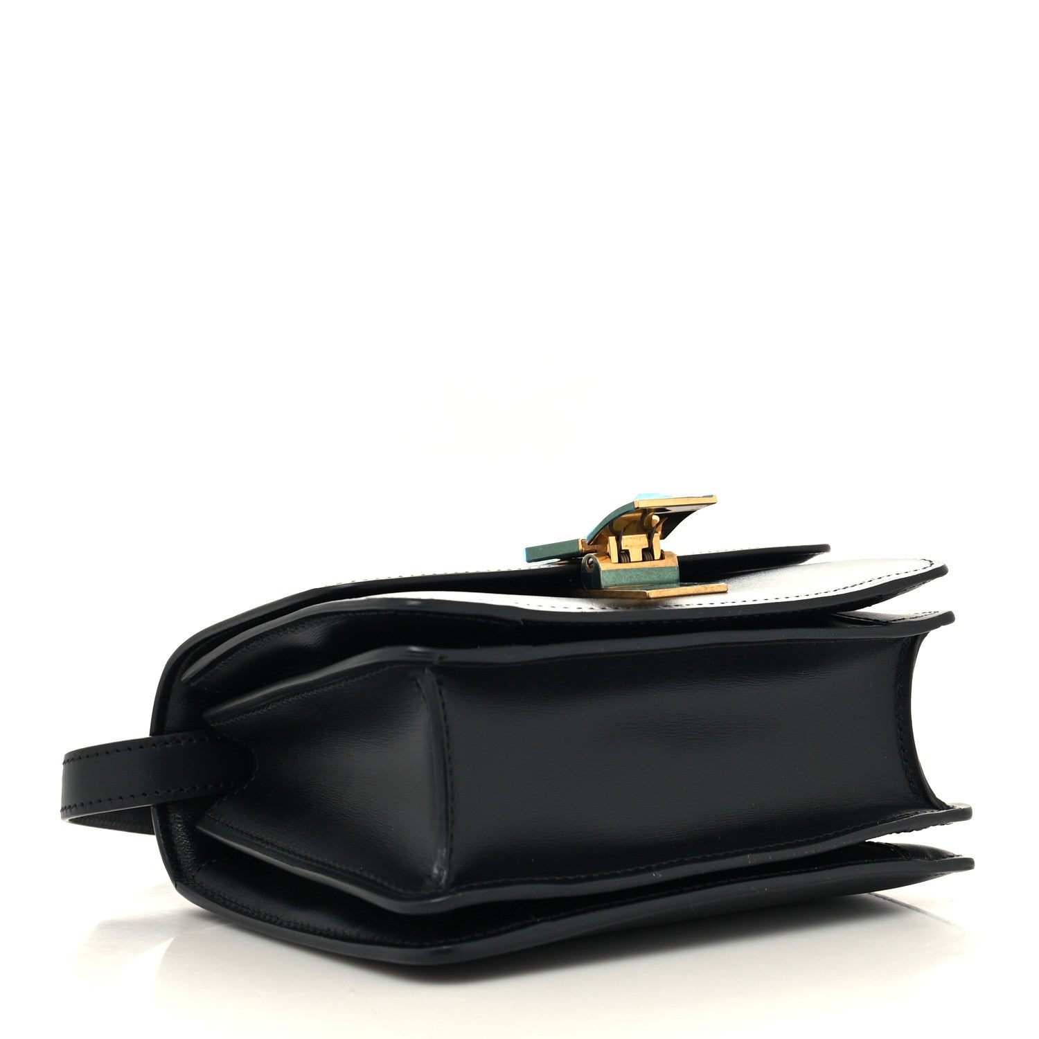 Celine Box Calfskin Small Classic Box Flap Bag Black 4 of 10