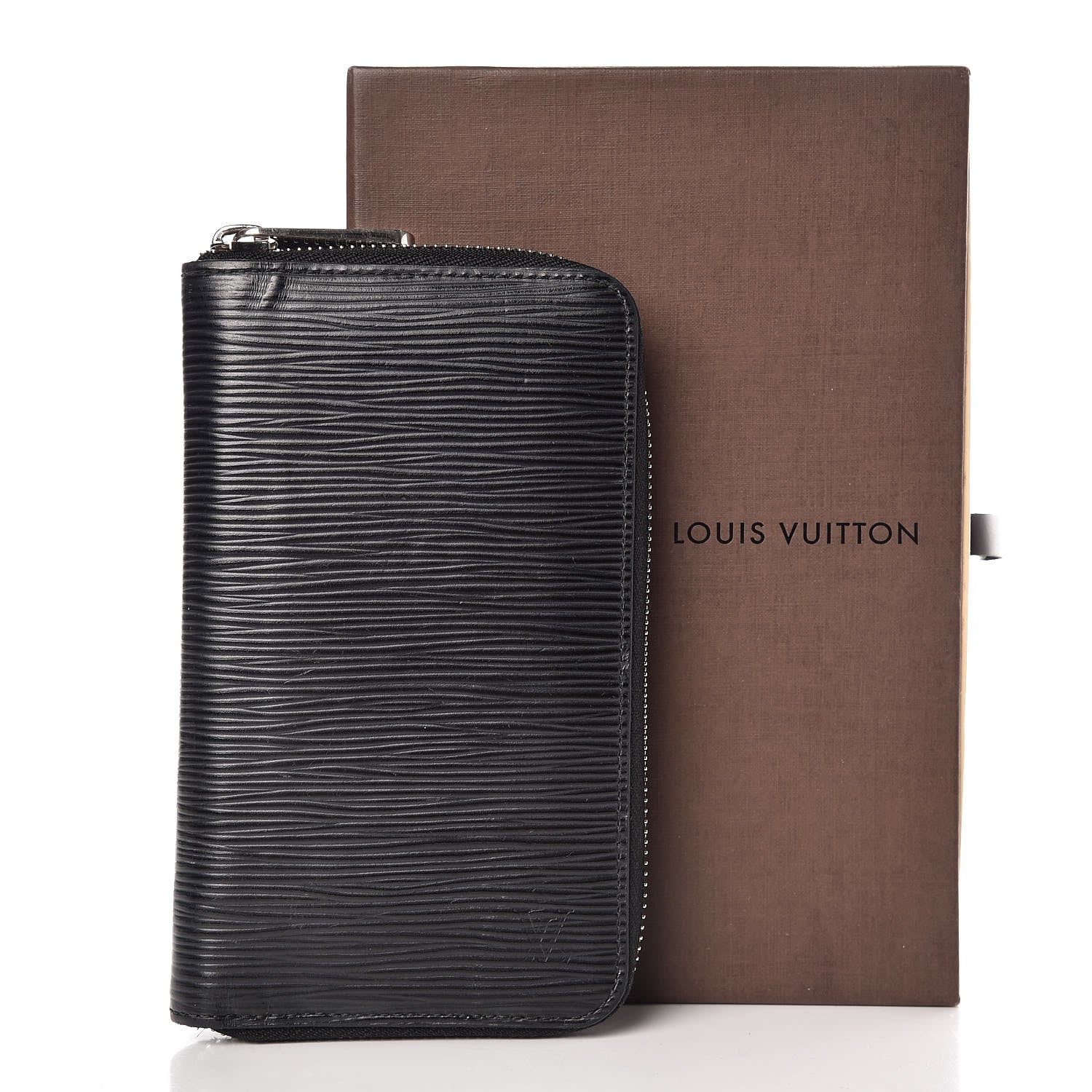 Louis Vuitton Epi Zippy Compact Wallet Black 7 of 7