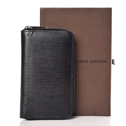 Louis Vuitton Epi Zippy Compact Wallet Black 7 of 7