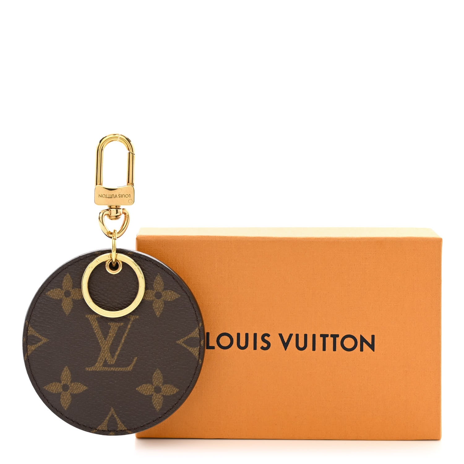 Louis Vuitton Monogram Reverse Key Holder Bag Charm 5 of 5