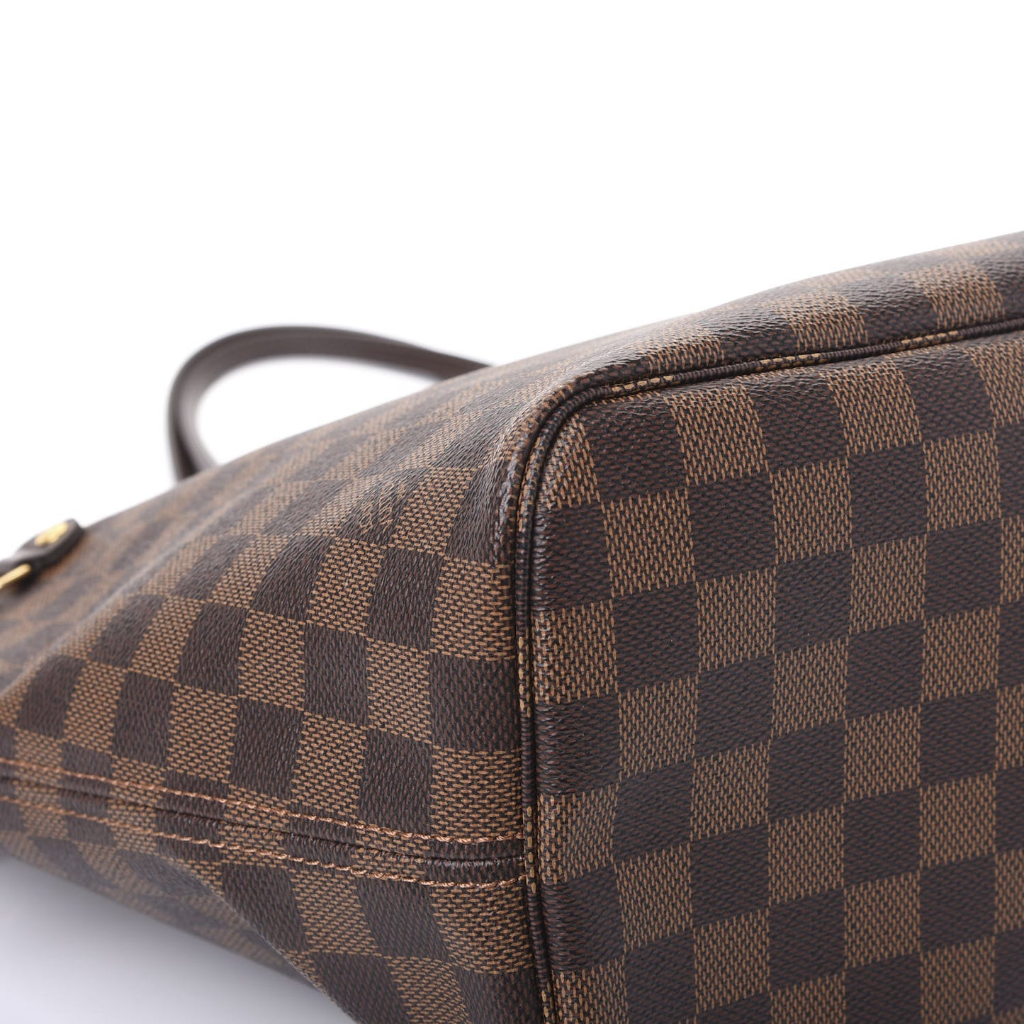 Damier Ebene Neo Neverfull MM Rose Ballerine