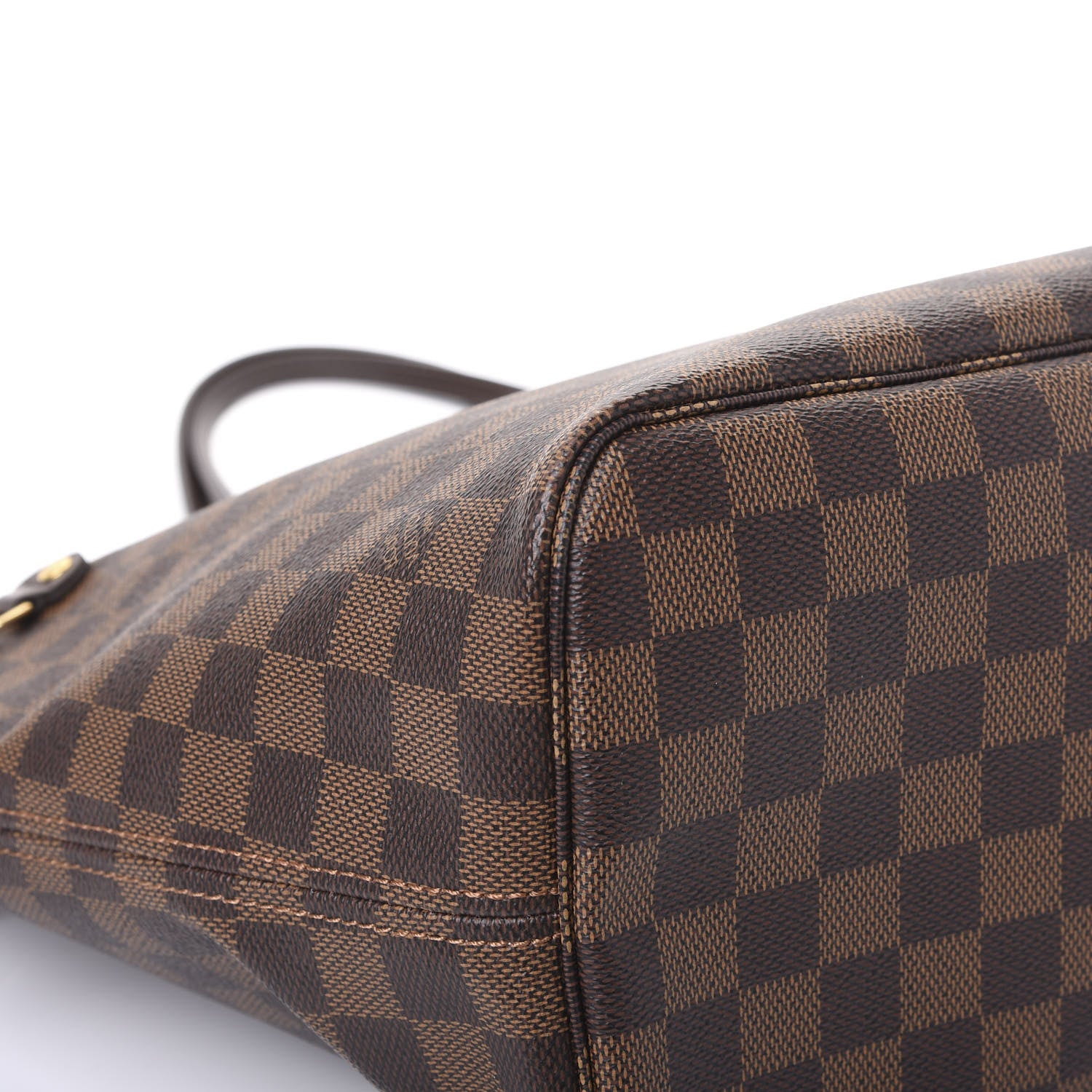 Louis Vuitton Damier Ebene Neo Neverfull MM Rose Ballerine 7 of 12