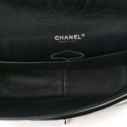 Chanel Patent Quilted Jumbo Double Flap Black 5 of 10