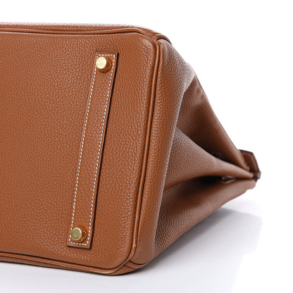 Hermes Togo Birkin 35 Gold 10 of 13