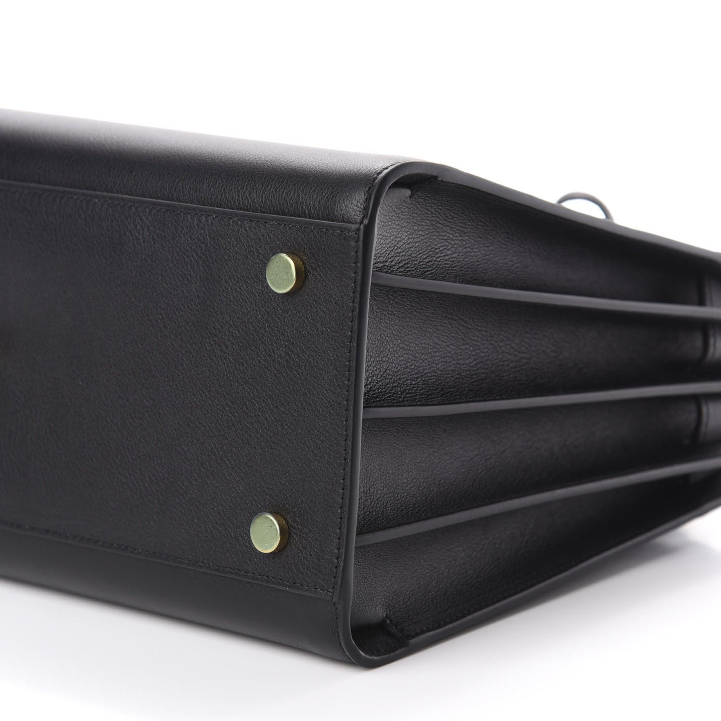 Calfskin Small Sac De Jour Black
