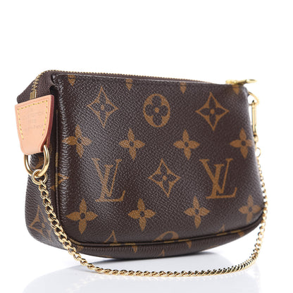 Louis Vuitton Monogram Mini Pochette Accessories 3 of 8