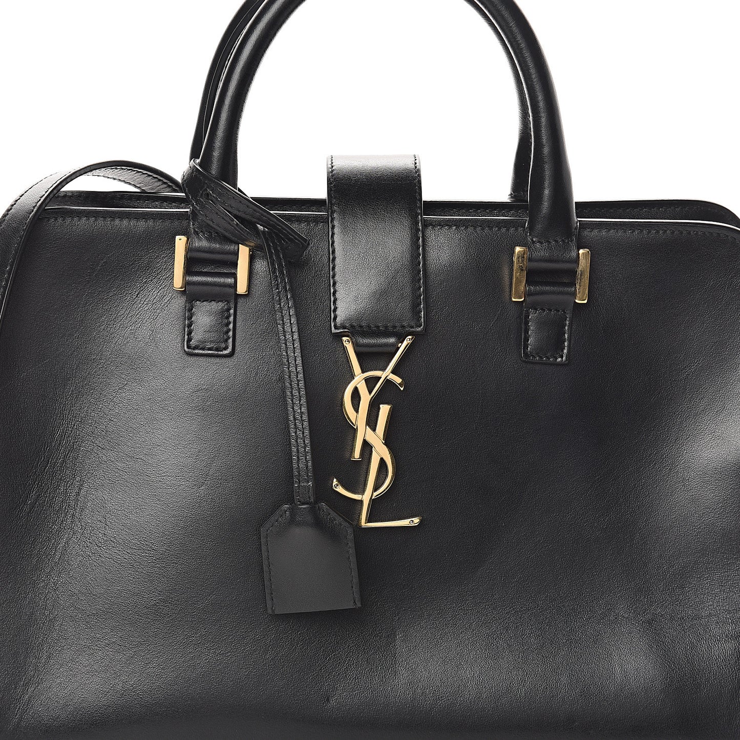 Smooth Calfskin Small Monogram Cabas Black