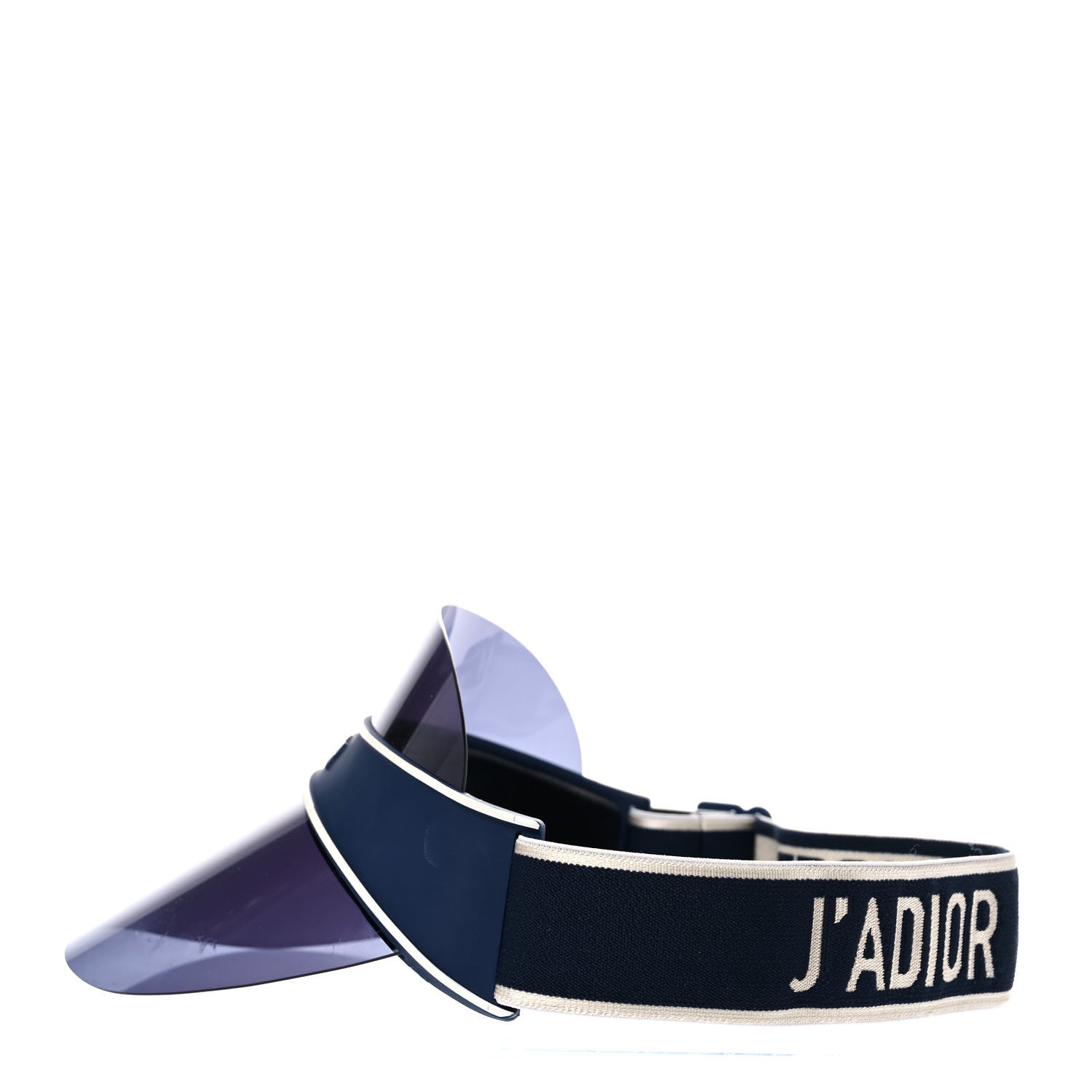Christian Dior Mirrored DiorClub1 Sun Visor Blue 2 of 7