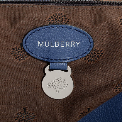 Mulberry Grainy Leather Large Del Rey Satchel Slate Blue 9 of 11