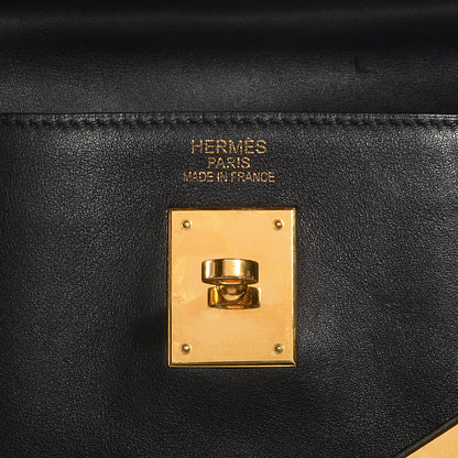 Hermes Swift Kelly 35 Retourne Black 8 of 24