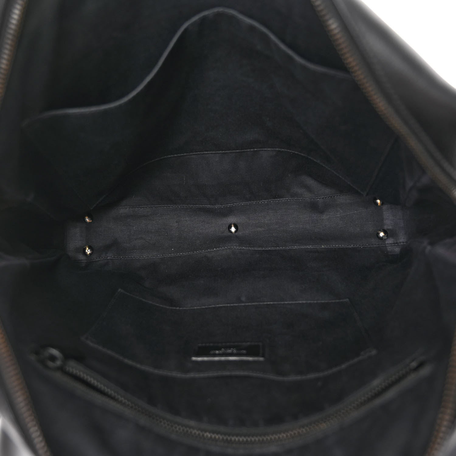Saint Laurent Calfskin Bold Briefcase Black 5 of 8
