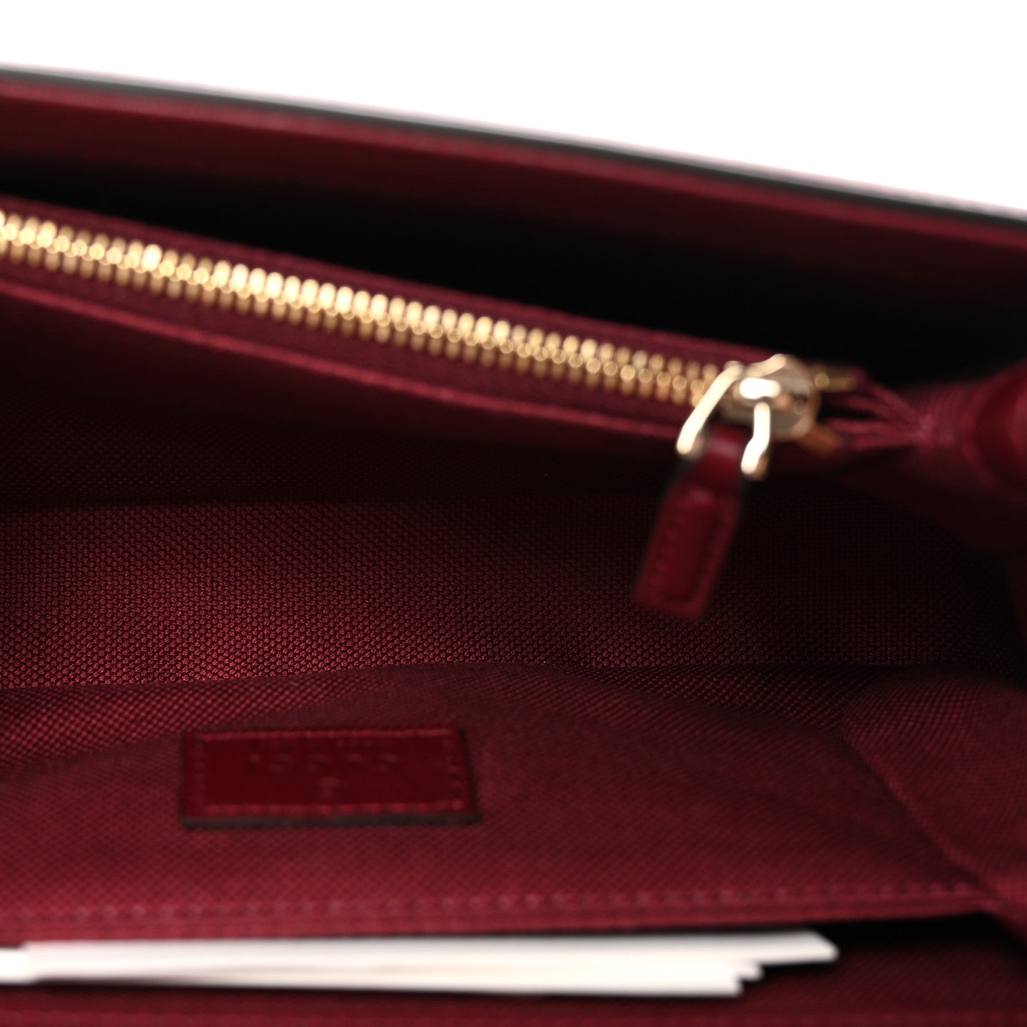 Gucci Crepe Wool Silk GG Monogram Go Small Shoulder Bag Rosso Ancora 5 of 9