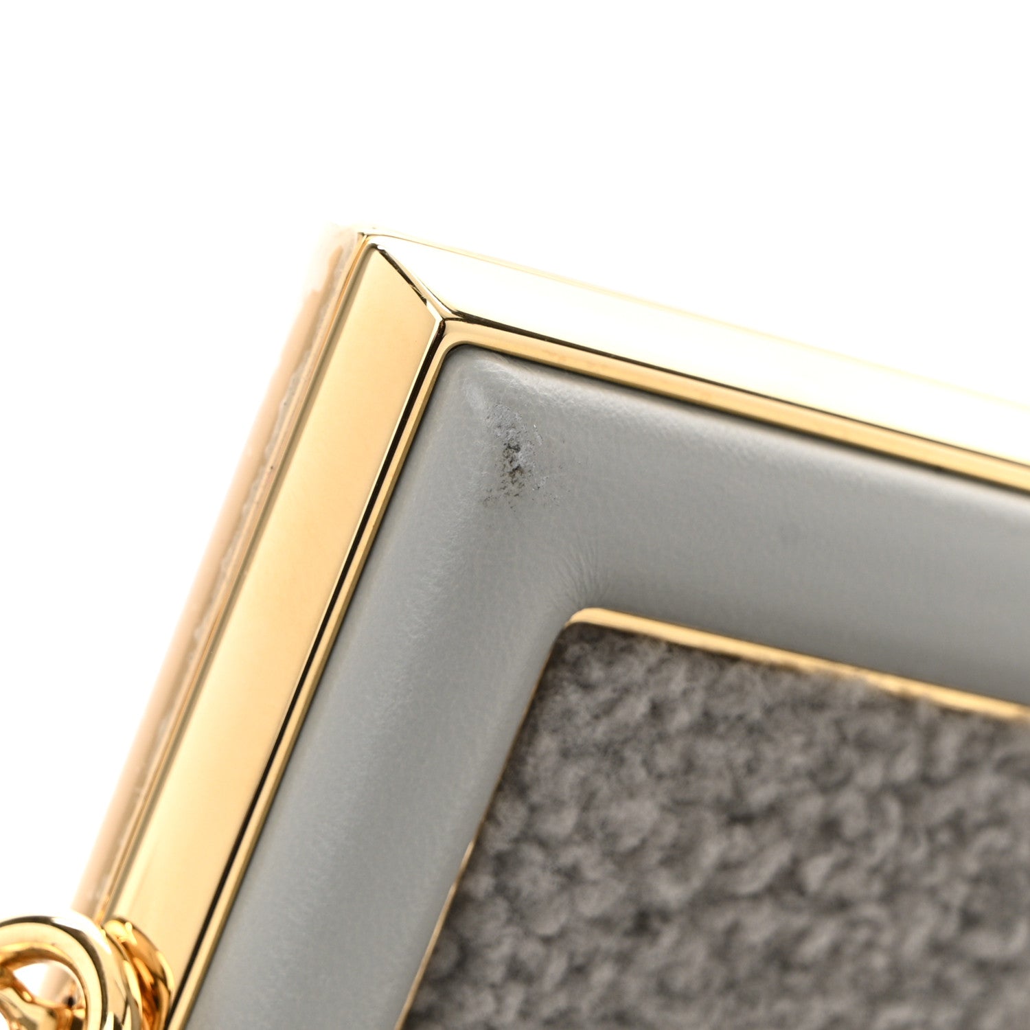 Fendi Shearling Small Fendi First Ghiaccio Oro Soft 1741044