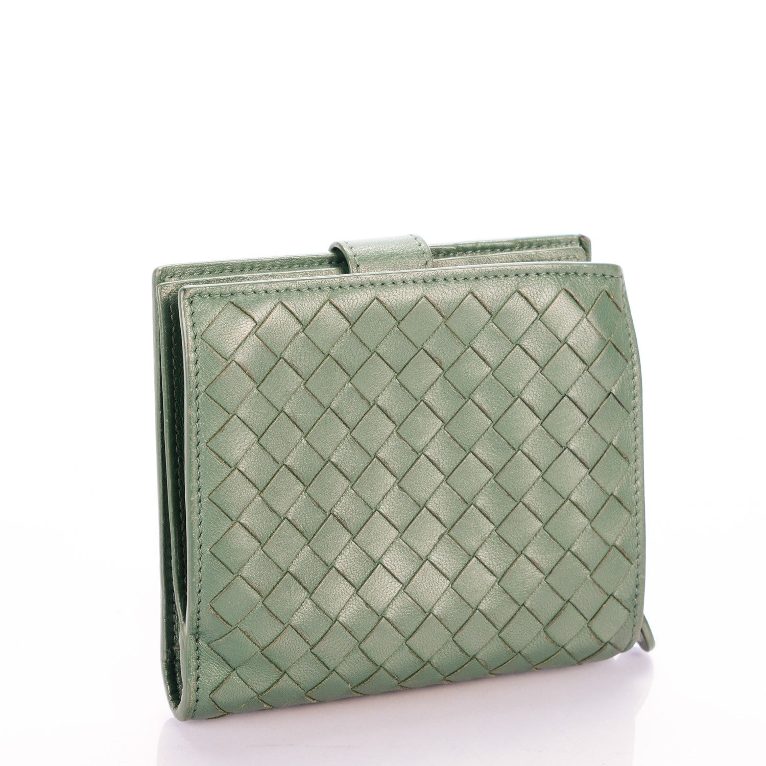 Bottega Veneta Nappa Intrecciato Mini Wallet Bottle 3 of 8
