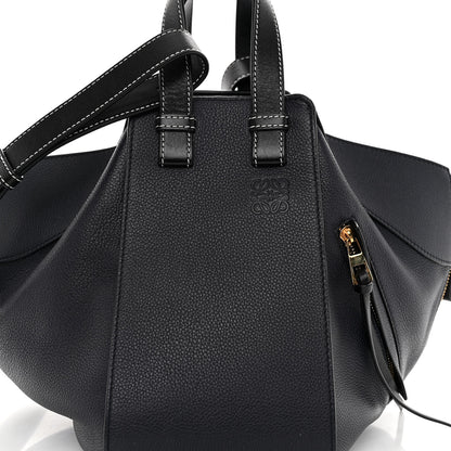Loewe Calfskin Small Hammock Shoulder Bag Midnight Blue Black 8 of 11