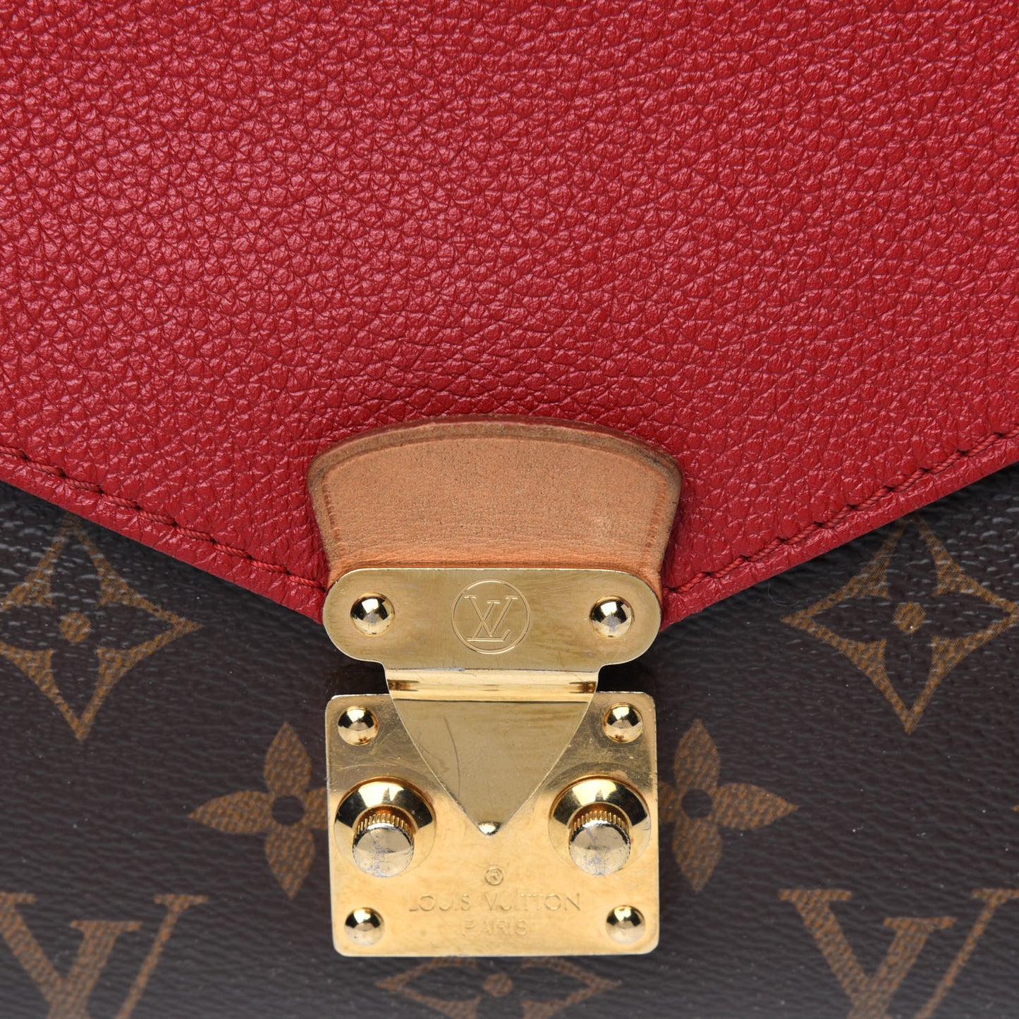 Monogram Pallas Chain Cherry
