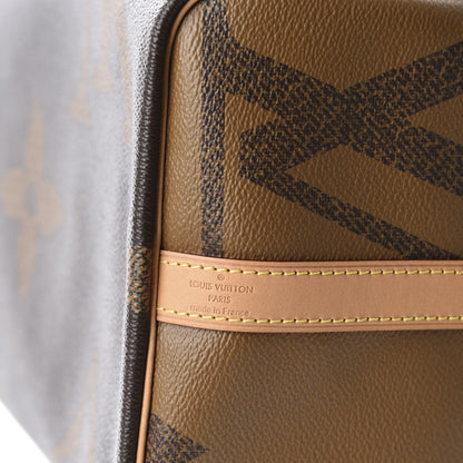 Louis Vuitton Reverse Monogram Giant Speedy Bandouliere 30 8 of 10