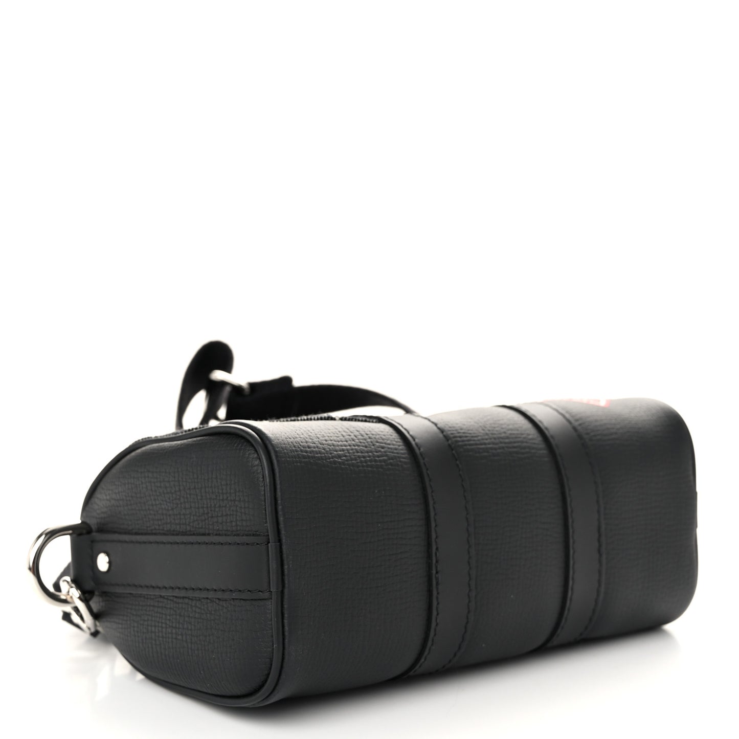 X NIGO Taurillon Monogram Denim Drip Keepall XS Black