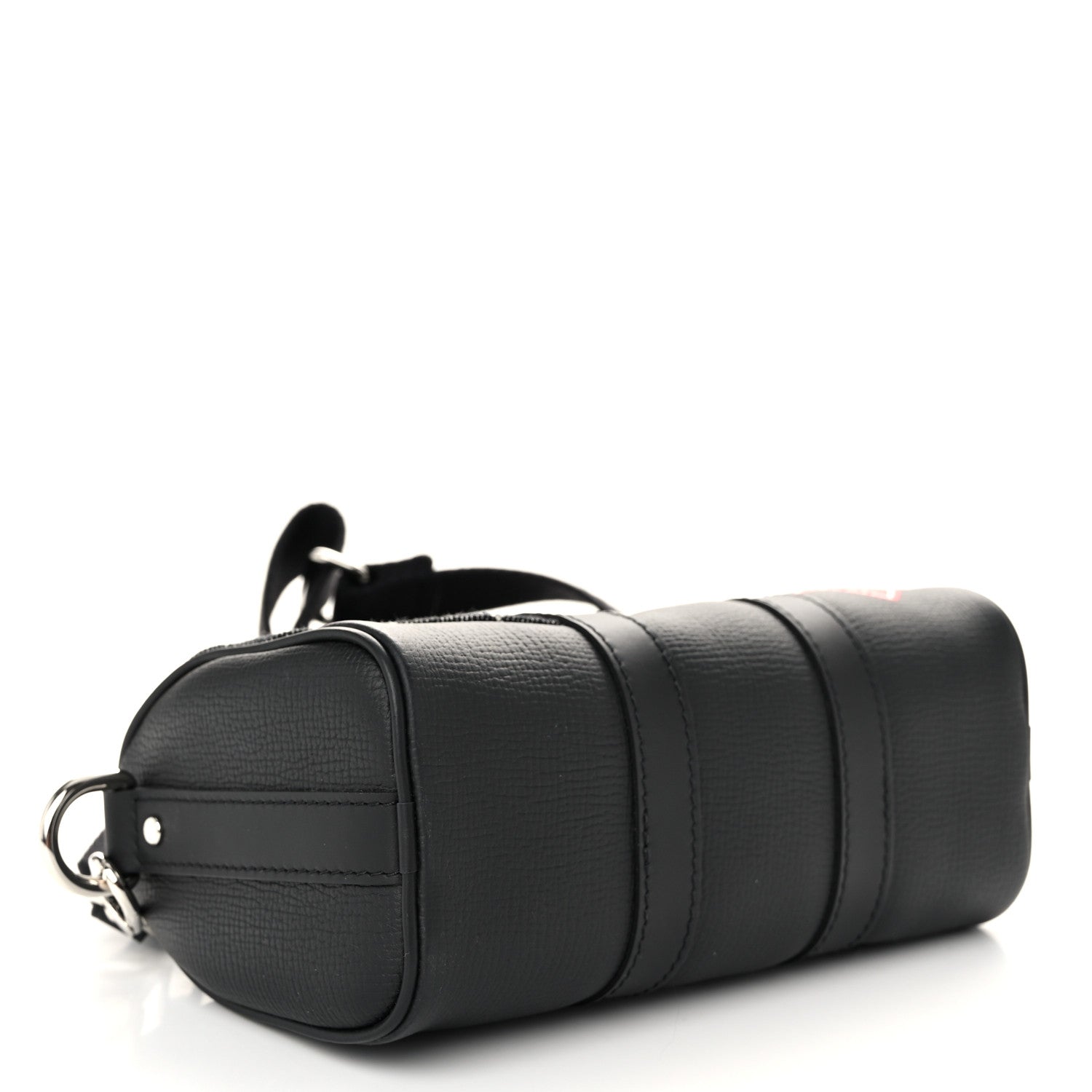 Louis Vuitton X NIGO Taurillon Monogram Denim Drip Keepall XS Black 4 of 10