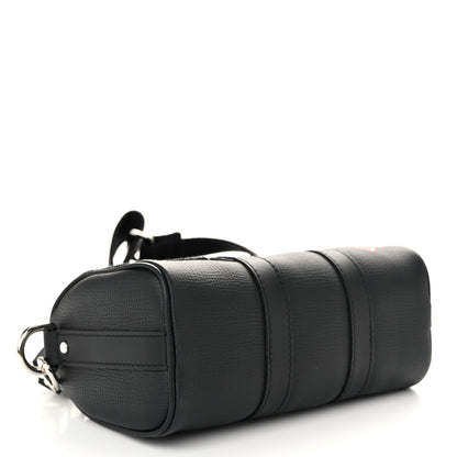 Louis Vuitton X NIGO Taurillon Monogram Denim Drip Keepall XS Black 4 of 10