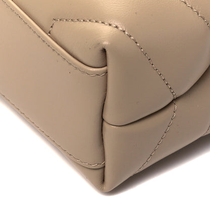 Saint Laurent Calfskin Y Quilted Monogram Toy Loulou Crossbody Bag Dark Beige 9 of 9