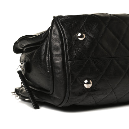 Chanel Lambskin Bijoux Chain Shopping Tote Black 9 of 13