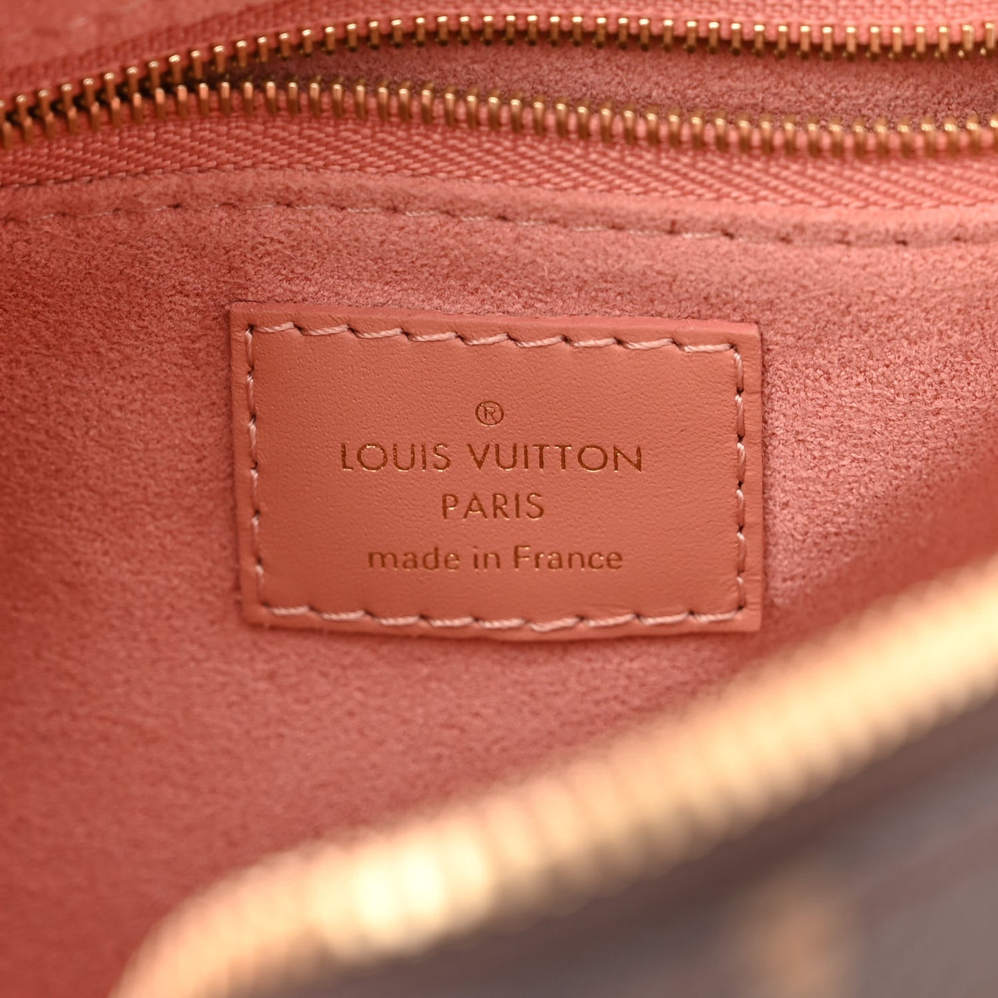 Monogram Petite Malle Souple Peach