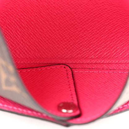 Louis Vuitton Monogram LV Colormania Kirigami Card Holder Pondichery Pink 6 of 9