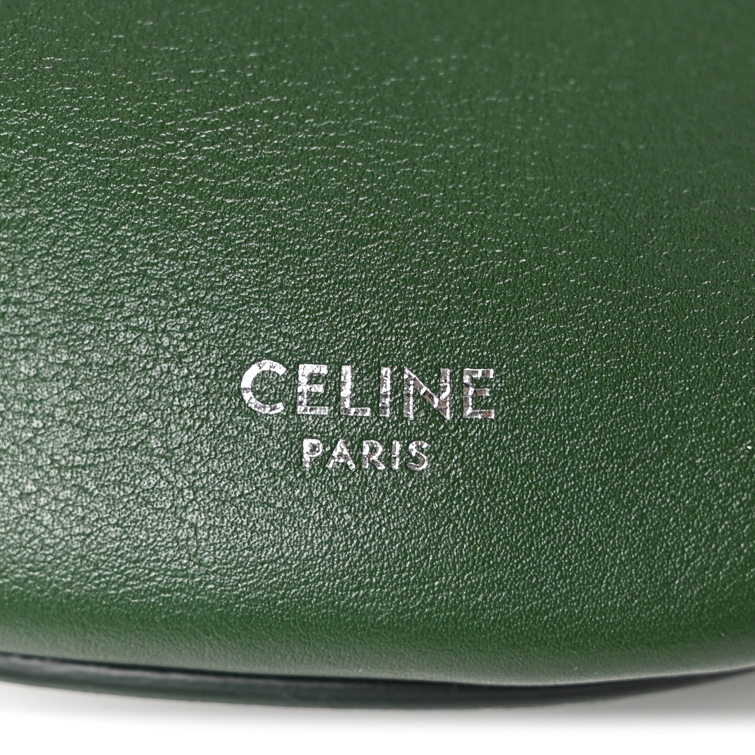 Celine Smooth Calfskin Nano Big Bag Bucket  Forest 6 of 10