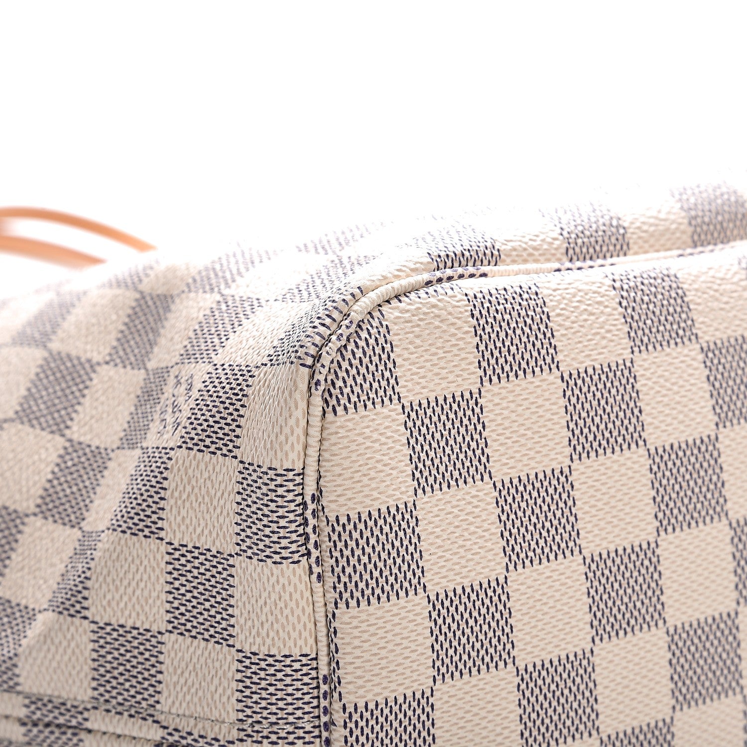 Louis Vuitton Damier Azur Neo Neverfull MM Rose Ballerine 9 of 10