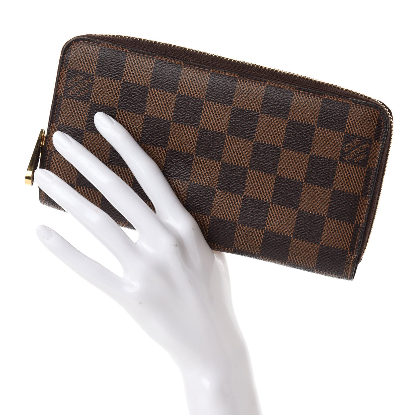 Damier Ebene Zippy Wallet