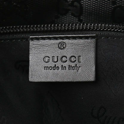 Gucci Imprime Monogram Medium Zippered Shopping Tote Black 5 of 8