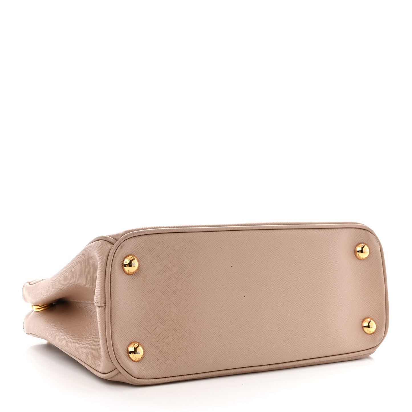 Saffiano Mini Galleria Double Zip Tote Cammeo