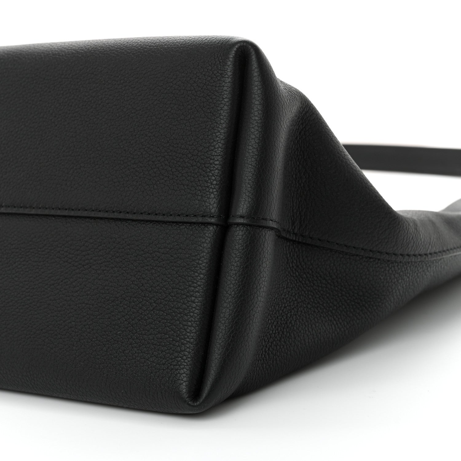 Louis Vuitton Calfskin Lockme Hobo Black 9 of 9