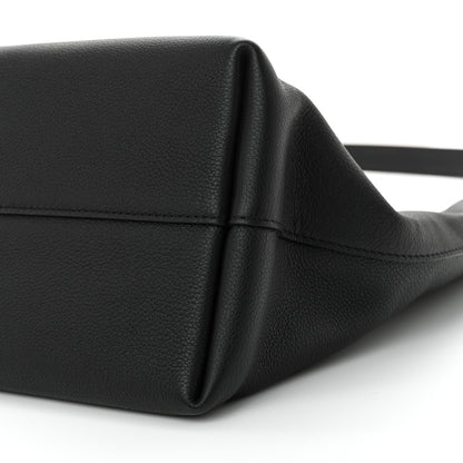 Louis Vuitton Calfskin Lockme Hobo Black 9 of 9