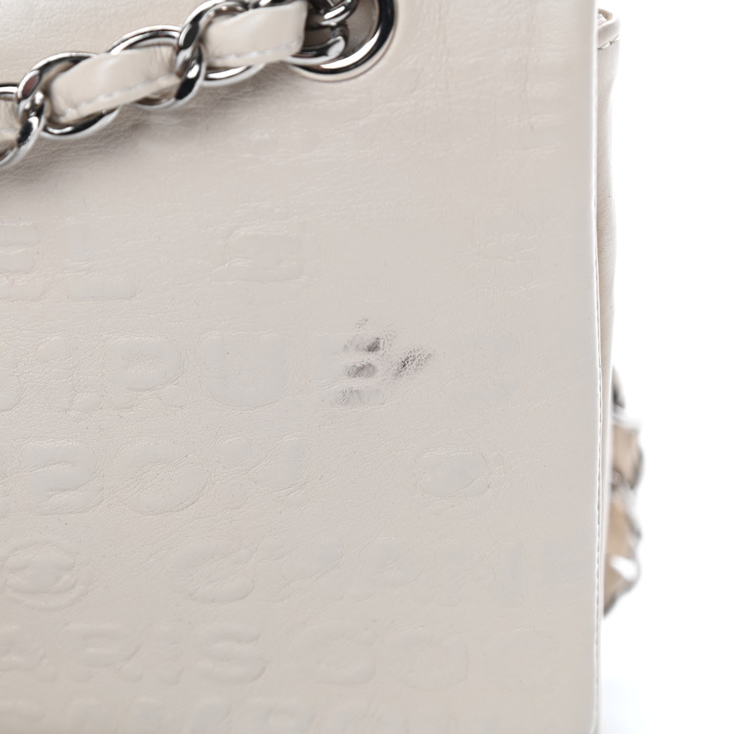 Chanel Calfskin Unlimited Jumbo Double Flap Off White 13 of 14