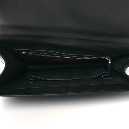 Valentino Garavani Vitello Extra Large Glam Lock Rockstud Flap Black 5 of 9