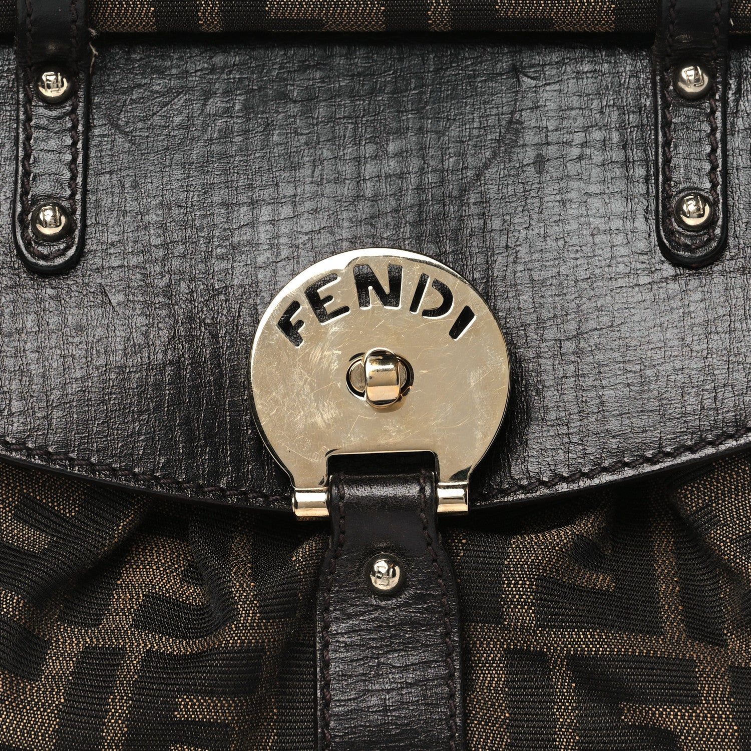 Fendi Zucca Small Magic Bag Tobacco 8 of 13