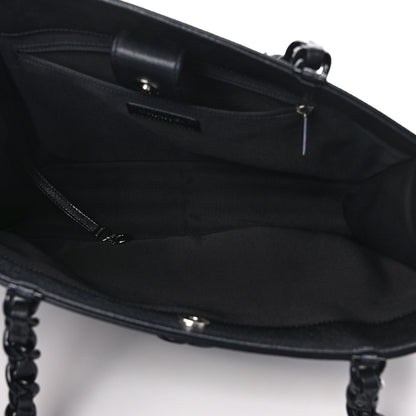 Chanel Caviar Quilted My Everything Large Shopping Tote Black 5 of 14