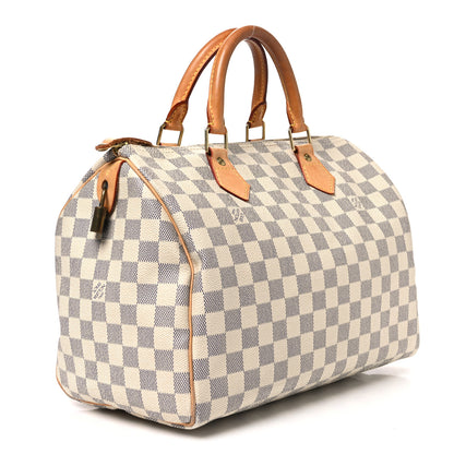 Louis Vuitton Damier Azur Speedy 30 3 of 11
