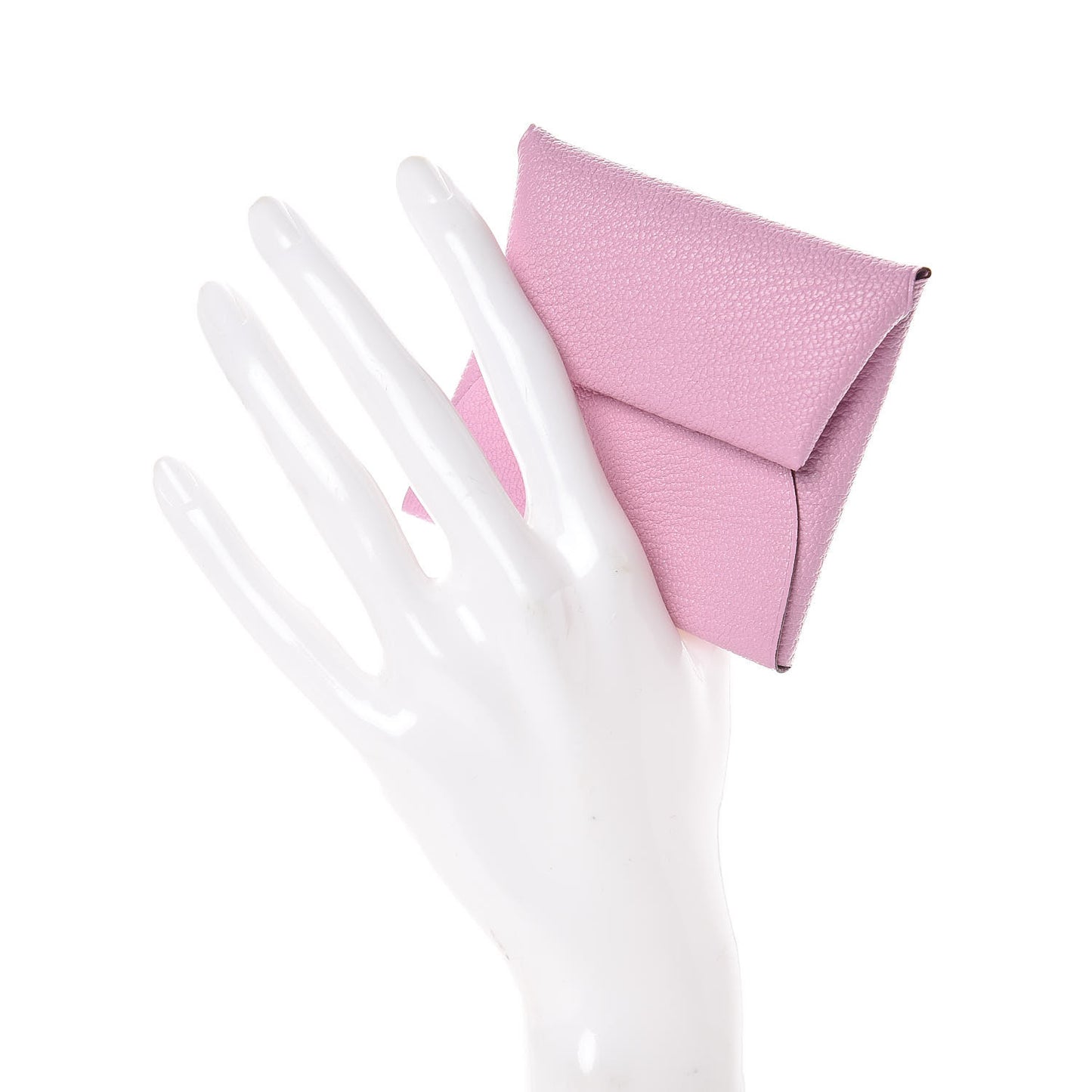 Chevre Mysore Bastia Coin Purse Mauve Sylvestre