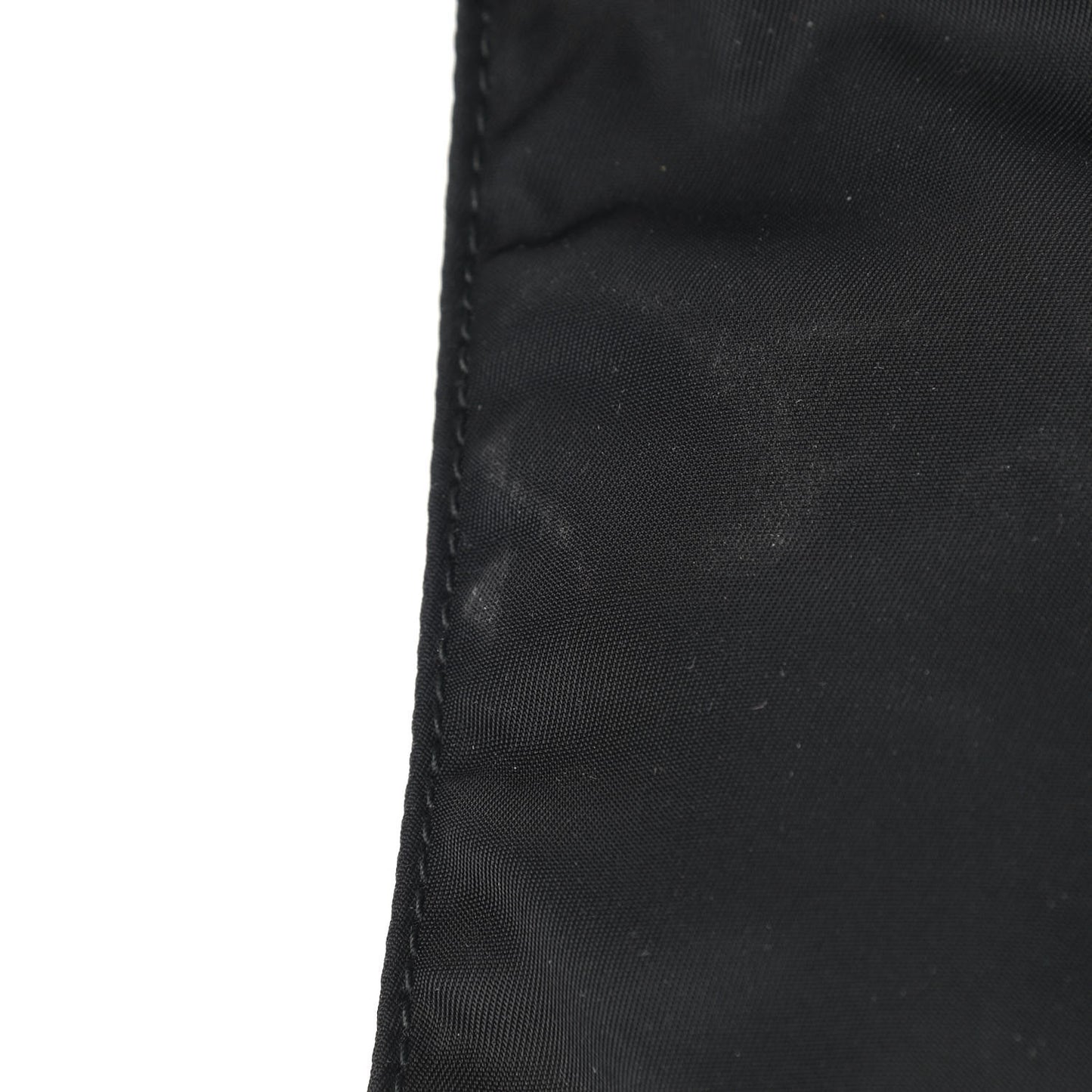 Nylon Vela Flat Messenger Bag Black