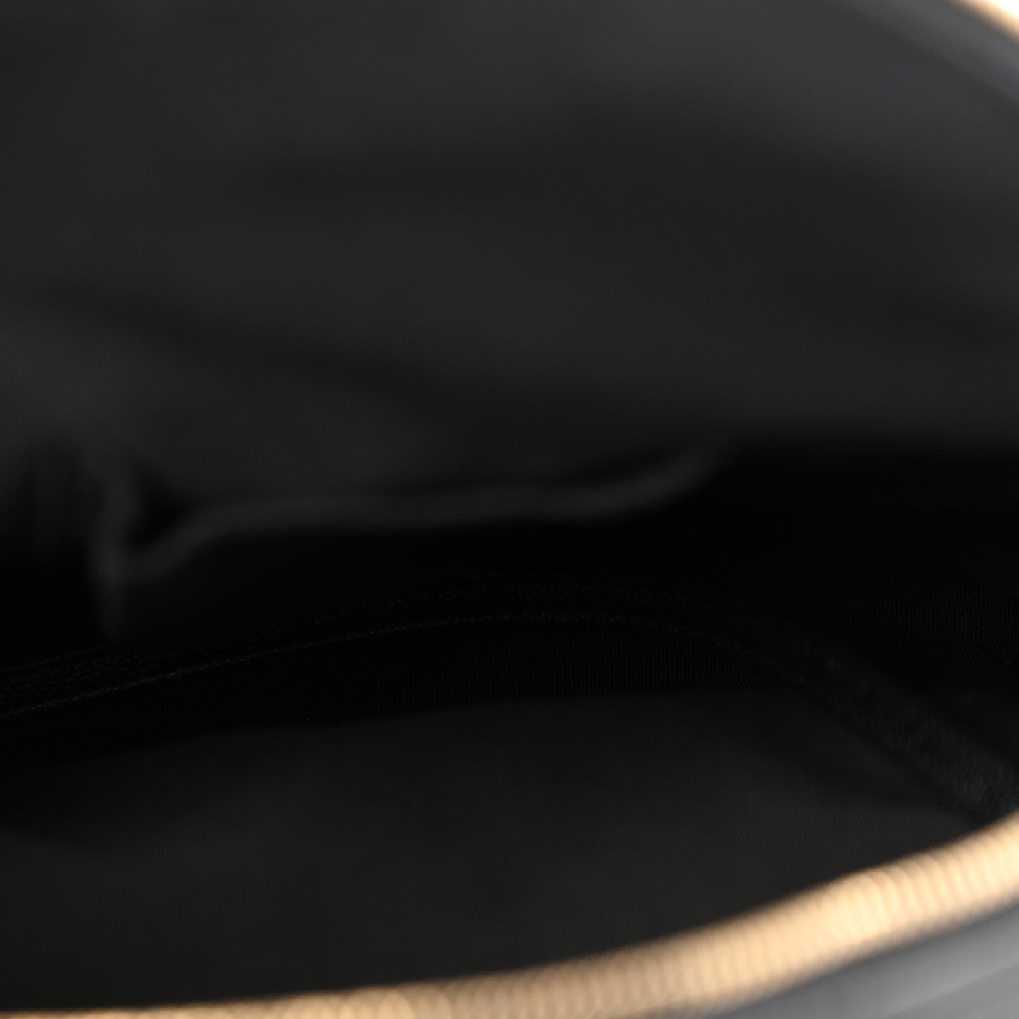 Caviar Quilted Medium Zip Around Backpack Black