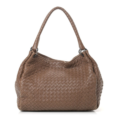 Bottega Veneta Nappa Intrecciato Parachute Bag Maple 1 of 19