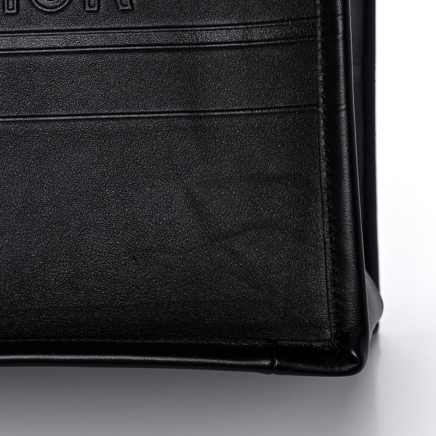 Christian Dior Calfskin Embossed Medium Book Tote Black 13 of 13