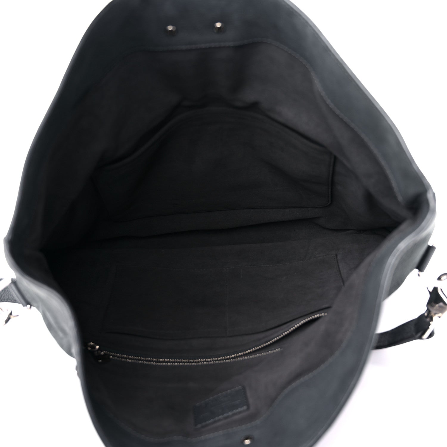 Louis Vuitton Nubuck Calfskin Folded Messenger Bag Grey 5 of 19