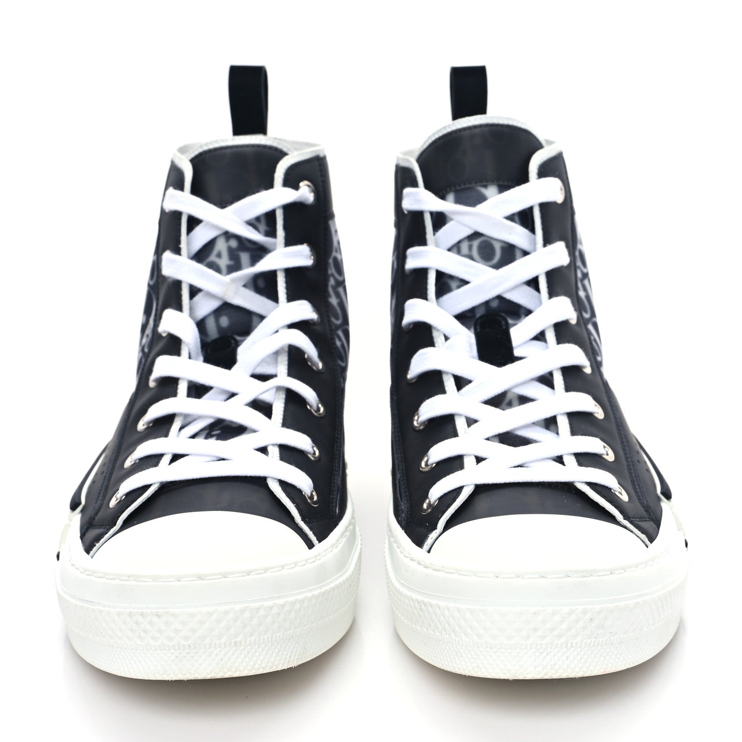 Christian Dior Technical Canvas Oblique Mens B23 High Top 42 Black 2 of 9