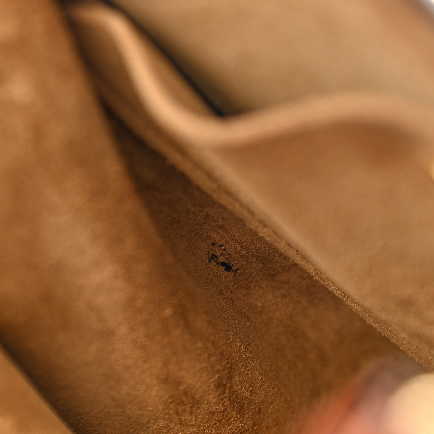 Calfskin Mini Gate Tote Caramel