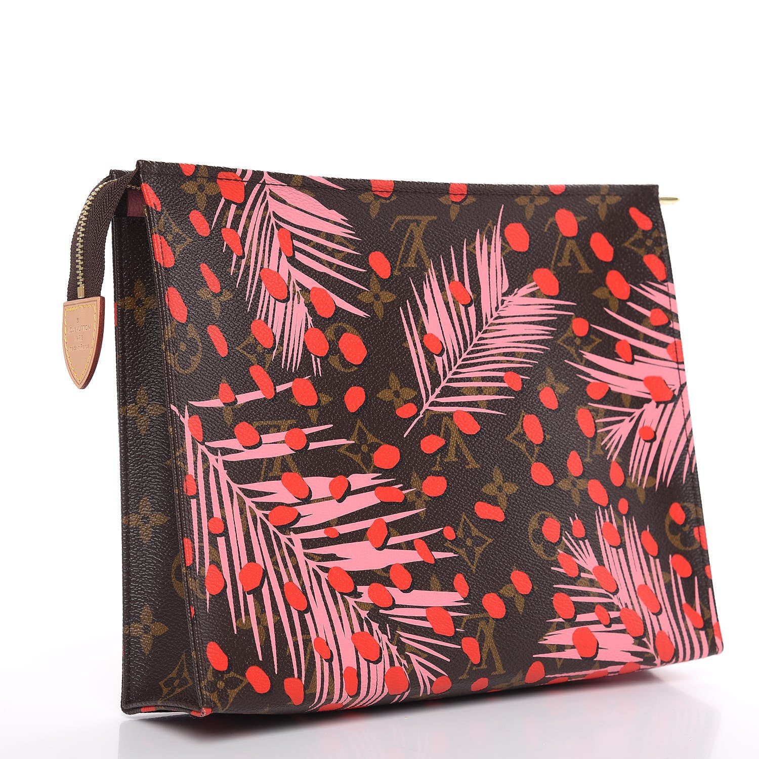 Louis Vuitton Monogram Jungle Dots Toiletry Pouch 26 Sugar Pink Poppy 3 of 9