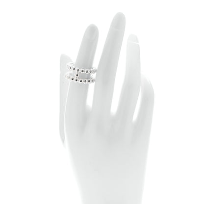 Hermes Sterling Silver Chaine d'Ancre Alea II Ring 2 of 7